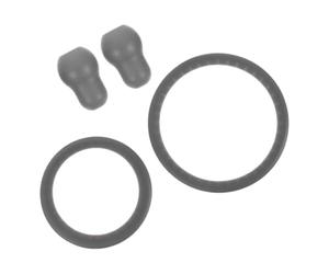 PLAFOPE Kit de repuesto para estetoscopio con 4 piezas de cubiertas de silicona para los oídos y diafragma, material duradero, ideal para profesionales médicos en atención primaria