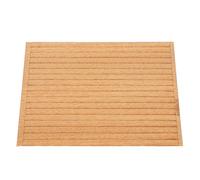 PLAFOPE Kit de Suelo en Miniatura 80 Piezas Madera Maciza para Barcos y Muebles Miniatura, Adecuado para Aficionados Construcción y Decoración