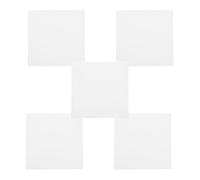 PLAFOPE Láminas Antiadherentes para Horno de Cerámica 5 Piezas, Esteras Ignífugas de Alta Temperatura para Manualidades y Alfarería, Accesorios para Cocción Artesanal