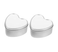 PLAFOPE Latas Para Galletas Caja De 2 Piezas Caja De Lata En De Sublimación Latas Vacías Pegatinas De Asiento De Inodoro Para Tapa Poseedor Sostenedor Del Favor Caso Cajas Estaño Planchar
