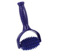 PLAFOPE Masajeador de Espalda Manual Rodillo de Yoga para Descarga Muscular, Material Abs y Pvc, Adecuado para Aliviar el Estrés mientras Trabajas o Ves Tv