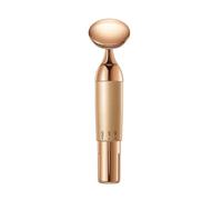 PLAFOPE Masajeador Facial Incluye Batería Aa Dorado para Ojos y Rostro Eléctrico Diseño Ergonómico, Alivia Fatiga, Portátil para Mujeres Adecuado para Uso Diario