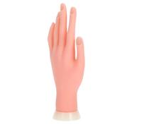 PLAFOPE Modelo de Mano Falsa Práctica de Manicura Mano de Simulación Técnicas de Principiantes Salón