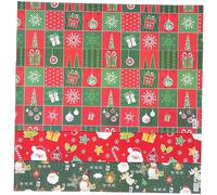 PLAFOPE Papel De Navidad 3 Rollos De Diseño Bonito Seguro y No Contaminante Ideal Para Embalaje