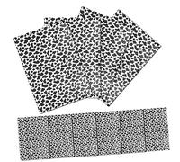 PLAFOPE Papel de Obsequio Estampado de Vaca Papel Resistente Que No Se Desvanece y Combina Fácilmente 10 Piezas para Envolver Regalos y Decorar Cajas