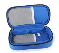 PLAFOPE Paquete De Hielo Refrigerado Para Insulina Bolso Nevera De Almacenamiento Bolsa De Viaje Médica Para Campamentos Azul Contenedor De Insulina