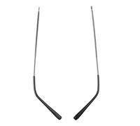 PLAFOPE Patas de Gafas de Metal Reemplazo Brazos de Acero Inoxidable para Montura de Gafas Diseño Diente Acabado Elegante y Duradero