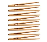 PLAFOPE Pinzas para Servir 8 Piezas, Antideslizantes, Tamaño Pequeño, para Pan, Barbacoa y Ensaladas, de Cocina Resistentes al Calor, Ideales para Buffet y Uso Doméstico