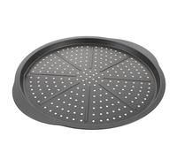 PLAFOPE Plato Negro Redondo de Acero al Carbono para Hornear Pizza para Resistencia Corrosión Química y Fácil de Limpiar y Adecuado para Horno y Uso Doméstico Horno Uso Doméstico