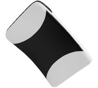 PLAFOPE Protector de Patadas Taekwondo Grande Negro y Blanco Almohadilla Gruesa Resistente para Entrenamiento de Karate y Kickboxing Equipo Profesional para Mejorar Técnicas de Golpeo