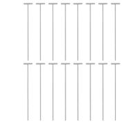 PLAFOPE Puerta para Caseta de Pájaros de Hierro 16 Piezas Barras en T, Trampa Unidireccional para, Adecuada para Entrenamiento y Carreras