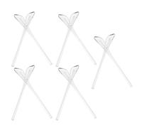 PLAFOPE Puntas de Repuesto para Gafas 10 Unidades Transparentes de Plástico Diseño Antideslizante para Actividades Físicas y Protección Segura