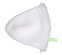 PLAFOPE Red de Pesca Tejida a Mano Hilo de Nailon Blanco, Cabezal Portátil Que No Daña Peces, Adecuado para Pesca en Barco y Agua Salada