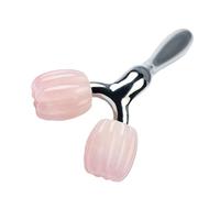 PLAFOPE Rodillo De Masaje Facial De Jade Natural Masajeador Práctico Para Cuerpo Herramienta De Masaje Cara