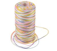 PLAFOPE Rollo de Hilo para Tejer a Mano de Poliéster, Hilo para Crochet Buena Flexibilidad y Cómodo, Adecuado para Proyectos DIY y Celebración Verano