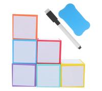 PLAFOPE Set de Cubos de Espuma Eva de 5cm para Actividades de Aprendizaje y Matemáticas, Borrables y Resistentes al Desgaste, Adecuado para Estudiantes y Educadores