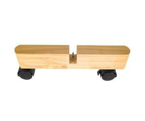 PLAFOPE Soporte Divisor Resistente para Paneles de Habitación Base de Material Sintético Beige, Reutilizable y Fácil de Fijar, Adecuado para Separar Habitación sin Obra en Hogares y Salas