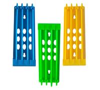 PLAFOPE Soporte se Ave 3 para Patas Anillos de Plástico de Piezas Estructura Estable Puede Colgar para Cría y Manejo Avícola Pared