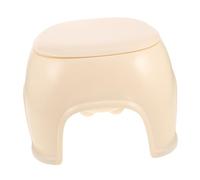 PLAFOPE Taburete Plástico con Almacenaje Reposapiés Antideslizante para Pedicura y Manicura Multifuncional para Baño Cocina y Salón