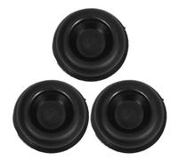 PLAFOPE Tapón de Base de de Arena para Boxeo 3piezas en Plástico Negro, Accesorio para de Boxeo Que Previene Vuelcos, Adecuado para Entrenamiento de Marciales