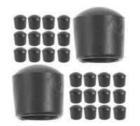PLAFOPE Tapones Protectores de Varillas para Futbolín de 16 Mm, 32 Piezas de Plástico PVC Resistentes, Accesorios para Mesa de Futbolín, Repuestos para Fútbol de Mesa y Protección Segura