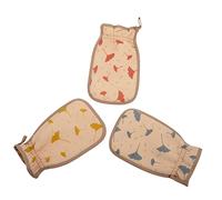 PLAFOPE Toalla De Baño Corporal Exfoliante Ziaja Toalla Para Frotar Espalda Guantes De Baño Flexibles
