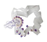 PLAFOPE Tocado De Novia Diseño De Medusas y Perlas Elegante Diadema De Boda Accesorio Para Cabello