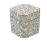 PLAFOPE Vaso Dappen para líquido acrílico para uñas: Vaso para polvo de monómero - Frasco de vidrio decorativo para pincel y quitaesmalte.