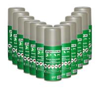 PLAGAS ONLINE Bomba Insecticida Fumigadora anti Chinches, Ácaros, Pulgas, Cucarachas, Mosquitos, Hormigas, Polillas… - Uso interiores - Acción Rápida y Duradera - 100ml (12 uds)