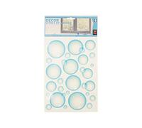 PLAGE 150411 Electrostatic Pegatina Burbujas, plástico, Blue, 29,7 x 0,1 x 21 cm