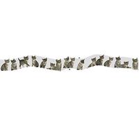 PLAGE 153104 Adhesivos de decoración Cenefa Adhesiva Gatos, 1 Lámina 120 x 15 cm