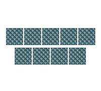 Plage Azul Arborea [9 Azulejos], 10x10cm