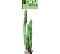 Plage Cactus Decoración Mural Adhesiva Gigante, Vinilo, Verde, 38x0.1x175 cm