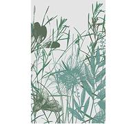 Plage Papel Pintado PANORAMICO Pradera Vegetal, Verde, 1,5X 2,5m