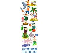 Plage Piratas Decoración Adhesiva, Vinilo, Multicolor, 68x0.05x24 cm