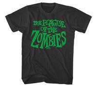 Plague of The Zombies Vintage Logo Men's T Shirt 60s Hammer Horror Movie Film
