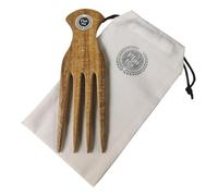 PLAI NA Eleva tu estilo con un peine de madera africana - Púa de pelo de madera premium con diseño de dientes anchos