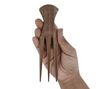 Plai Na Peine afro para cabello africano, peine de madera para trenzas y trenzas