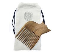 Plai Na Púa de peine en forma de gato/Púa afro de madera para mujeres y hombres - Púa afro de madera para cabello negro natural sin enganches, sin estática