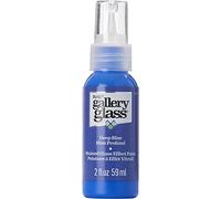 Plaid:Craft FolkArt Gallery Glass Paint 2oz-Deep Blue
