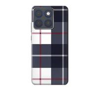 Plaid Fabric Pattern Funda Carcasa Case para Motorola Edge 70