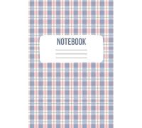 Plaid Grid Notebook: Graph Paper Journal for School, Work, Planning & Creative Notes - 6x9 - 100 Pages