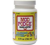 Plaid Mod Podge colla lavaggio fuori 8 Once-per Bambini, Blanco, 2.3x2.3x3.8 Inches