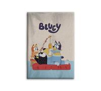 Plaid polaire Bluey - Tous les personnages - Multicolors,