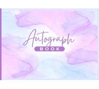 Plain Autograph Book: Blank Autograph Book | Small Journal To Collect Signatures & Photos from Celebrities, Stars, Friends ... | 100 Pages
