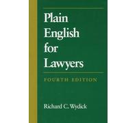 Plain English for Lawyers
