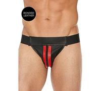Plain Front With Zip Jock - L/XL - Red