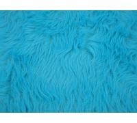Plain Fun - Tela de piel sintética, color azul turquesa (precortada, 1 m, 150 cm x 100 cm)