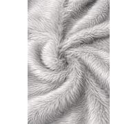 Plain Fun - Tela de piel sintética color gris plateado (precortada, 1 m, 150 cm x 100 cm)