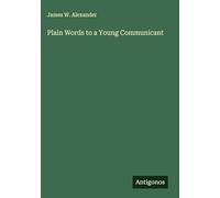 Plain Words to a Young Communicant